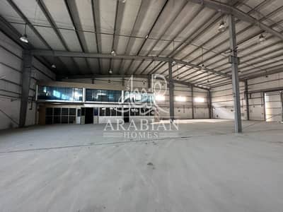 Warehouse for Rent in Al Mafraq Industrial Area, Abu Dhabi - 2,400sq. m Warehouse with Mezzanine in Mafraq Industrial Area - Abu Dhabi