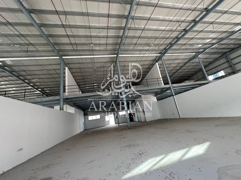 Brand New Warehouse with Mezzanine for Rent in Mussafah Industrial Area - Abu Dhabi