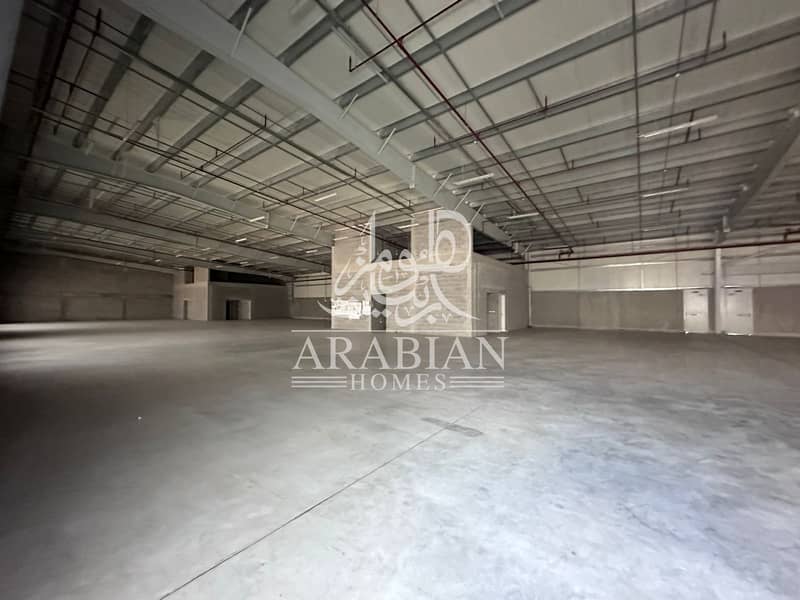 A/C Fitted Brand New Warehouse for Rent in Al Markaz - Abu Dhabi
