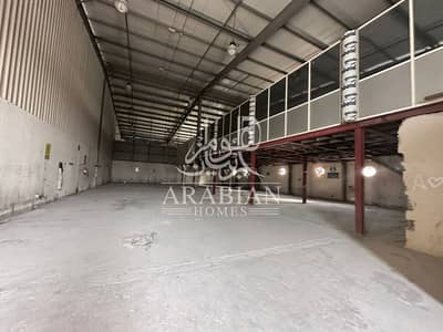 Warehouse for Rent in Al Mafraq Industrial Area, Abu Dhabi - 3,000sq. m Warehouse with Mezzanine for Rent in Mafraq Industrial Area - Abu Dhabi