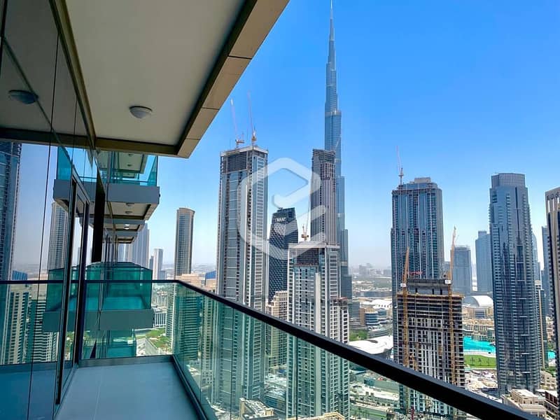 Burj Khalifa View | Spacious 2BR | Brand New