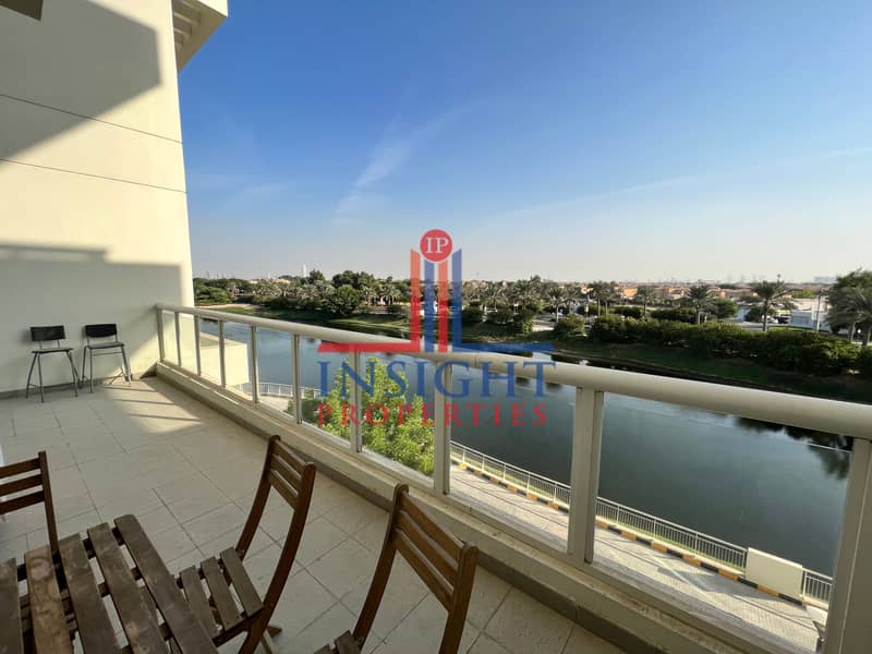 FULL LAKE VIEW|3 BED +MAID|LARGE TERRACE