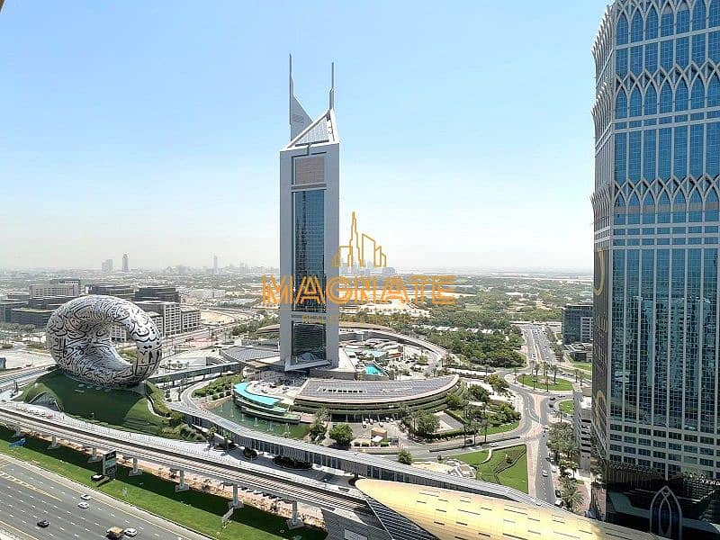 شقة في برج الألفية التنفيذي،شارع الشيخ زايد 2 غرف 115000 درهم - 6558013