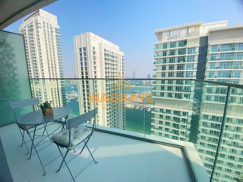 位于迪拜港，艾玛尔海滨社区，海滩风光公寓小区，海滩风光1号塔 1 卧室的公寓 180000 AED - 6935981