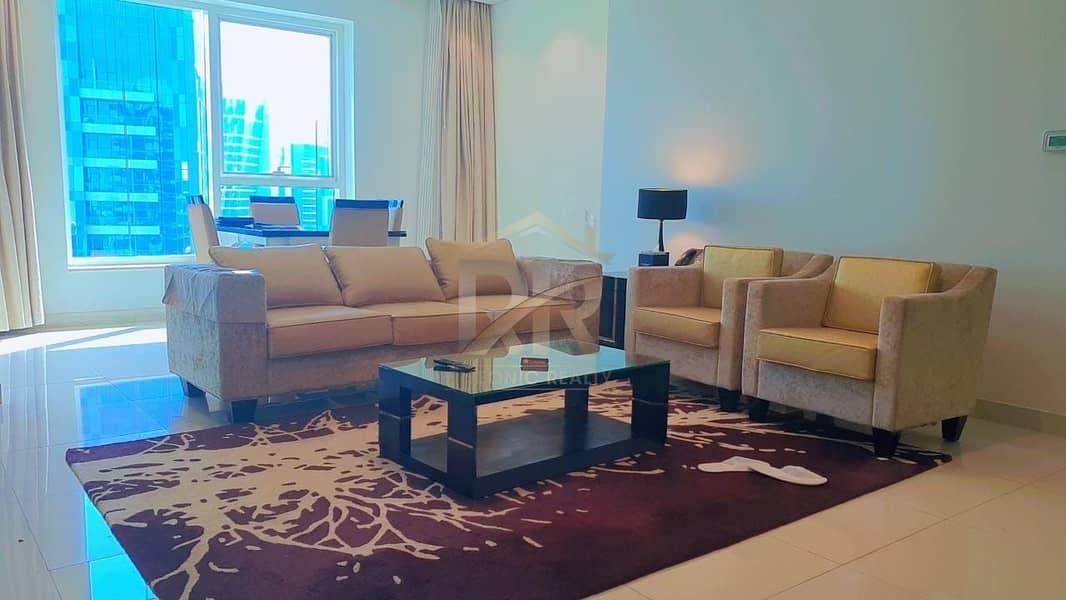 Spacious| Furnished|1BR Hotel Apartment| 1.1 M Negotiable