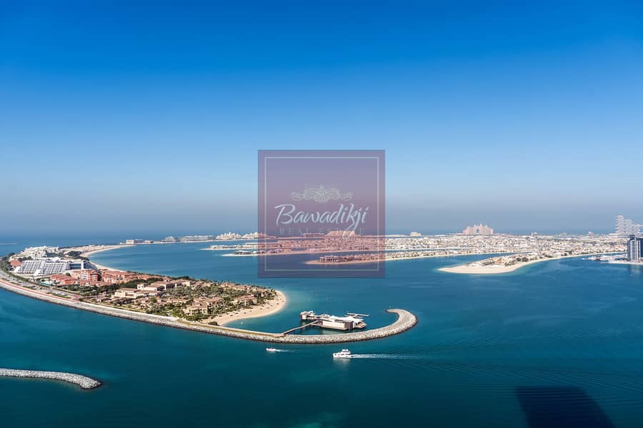 Palm Jumeirah view | Handover Q4 2023 | Beachfront