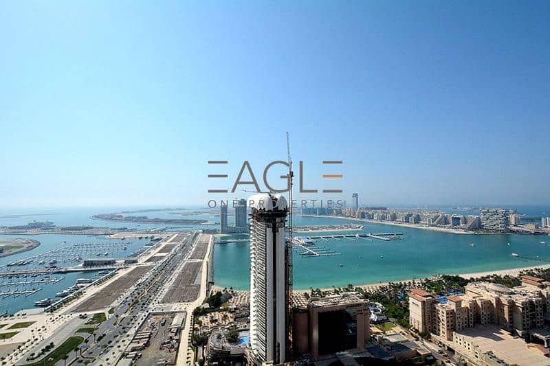 位于迪拜码头，滨海皇冠塔楼 3 卧室的公寓 2650000 AED - 6438739