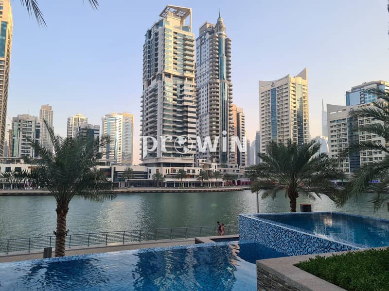 位于迪拜码头，公园岛公寓，萨尼贝尔大厦 1 卧室的公寓 110000 AED - 6961431