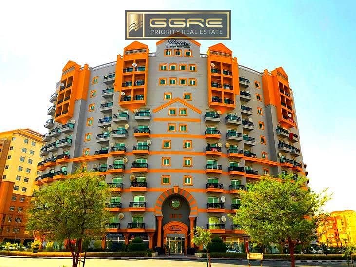 位于国际城，中央商务区，里维埃拉湖景公寓 1 卧室的公寓 4200 AED - 6370132
