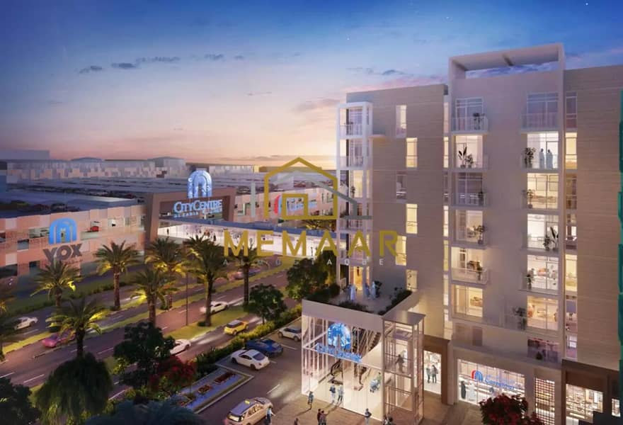 Apartments for sale opposite City Center Al Zahia, installments up to 6 years