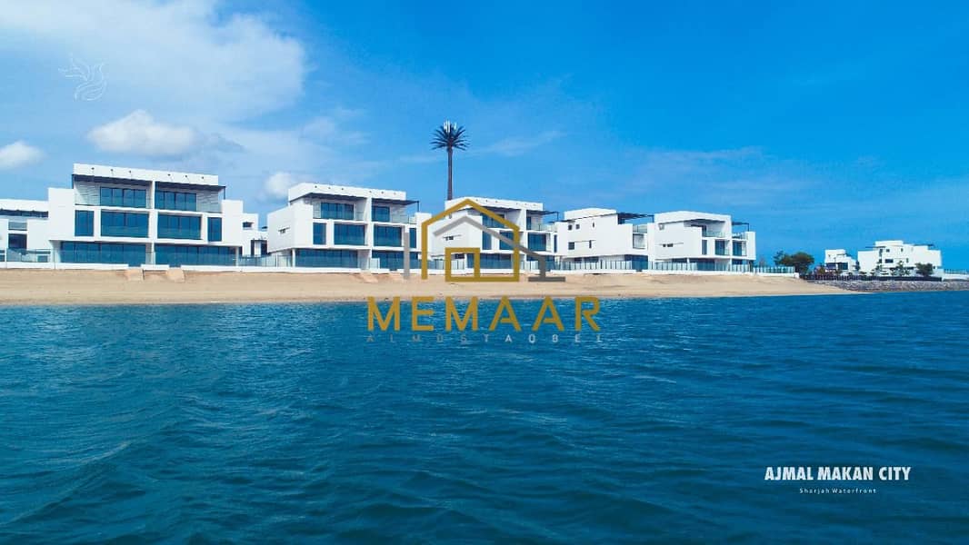 Villa 4 bedrooms in Sharjah / sea view /down payment 10% only