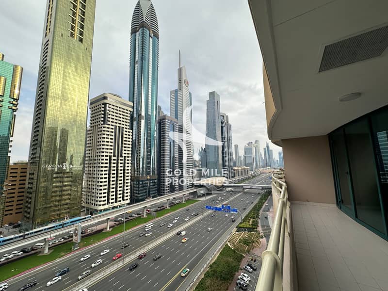 Sheikh Zayed Road view, Spacious n luxurious 2 bedroom apartment