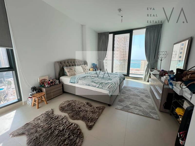 位于迪拜码头，LIV公寓 2 卧室的公寓 2785000 AED - 6436970