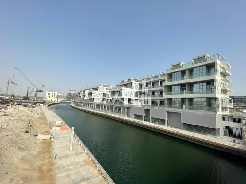 3BR apartment canal view in Al Raha| Zero commission