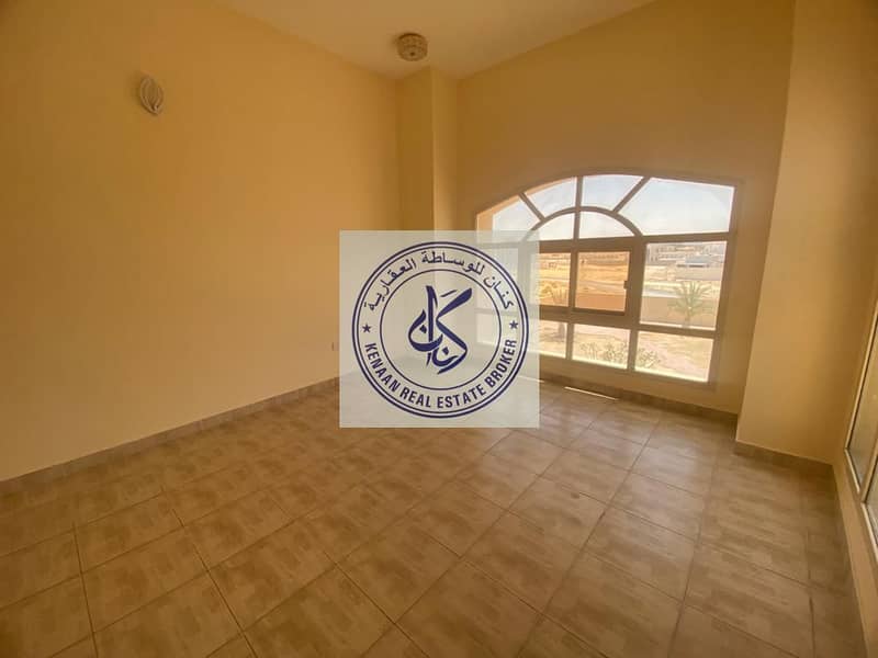 Kinan Real Estate Brokerage offers you Villa in: Al Warqaa 4, five master rooms, a hall, a council, a dining room, an in