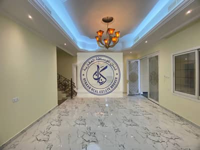 6 Bedroom Villa for Rent in Al Warqaa, Dubai - Kinan Real Estate Brokerage offers you a villa in Al Warqaa, 2 floors, and an extension of five master bedrooms, a hall,