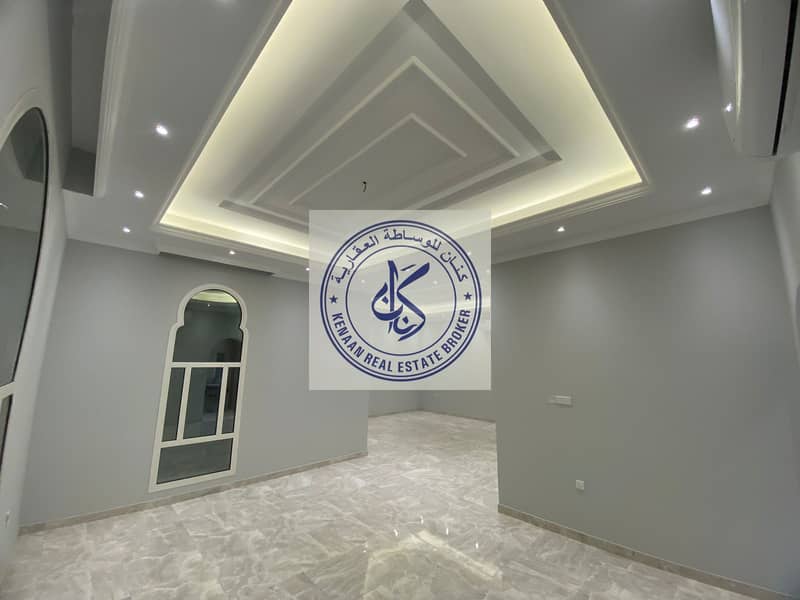 Kinan Real Estate Brokerage offers you the second Khawaneej villa, one new floor, the first inhabitant of three master r