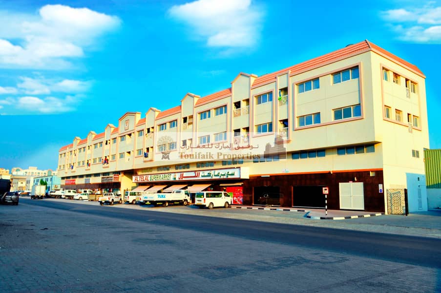FOR RENT: SHOP with Mezzanine  in Ind. 15, Sharjah !!! | NO COMMISSION |