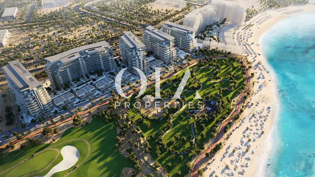 2 BH| Golf and Sea view at Yas| 3 Years Free Service Charge