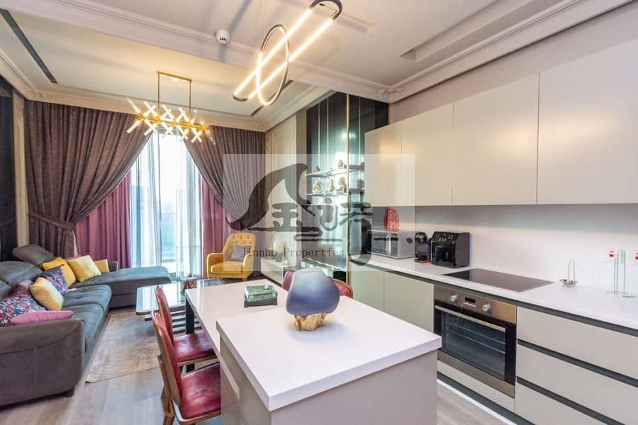 Luxury 1BR Duplex | Burj View | Fully Furnished