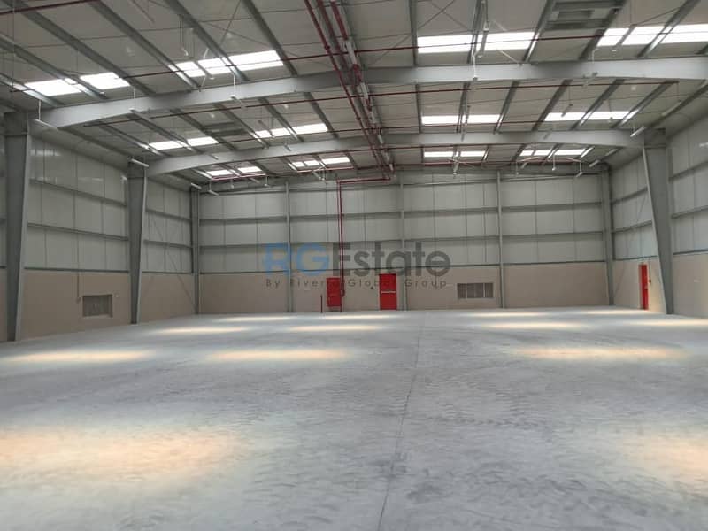 18,000 sqft Plot 12,000 sqft warehouse Full Rent Out