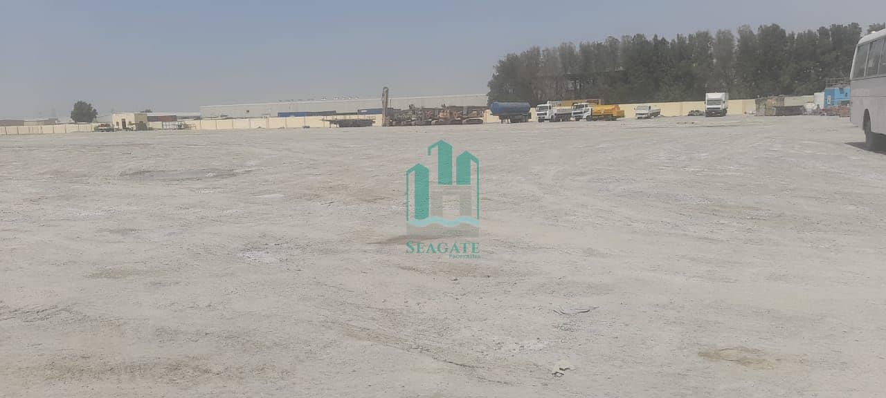 Excellent Open Yard With Boundary Wall Available In Jebel Ali
