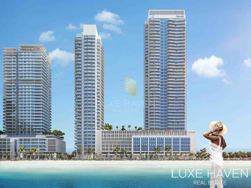 位于迪拜港，艾玛尔海滨社区，滨海景观公寓 1 卧室的公寓 2700000 AED - 6930928