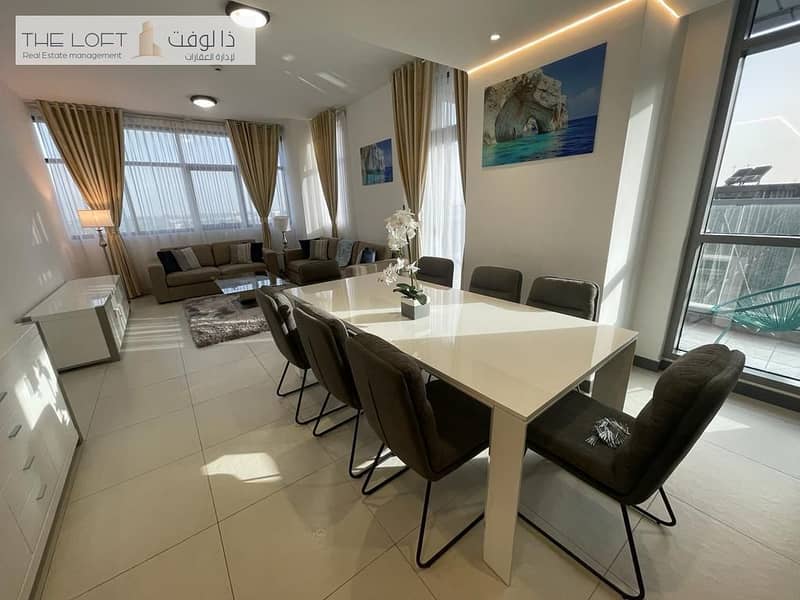 شقة في دانة أبوظبي 2 غرف 110000 درهم - 5861607