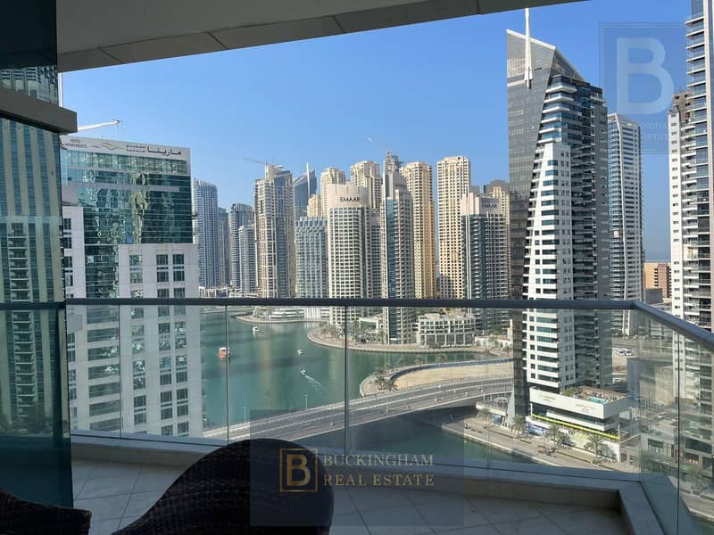 位于迪拜码头，三叉戟海洋景观大楼，三叉戟滨海公园海洋大厦 3 卧室的公寓 3850000 AED - 6742463