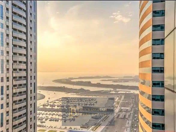 位于迪拜码头，滨海山岭塔楼 1 卧室的公寓 80000 AED - 7560239