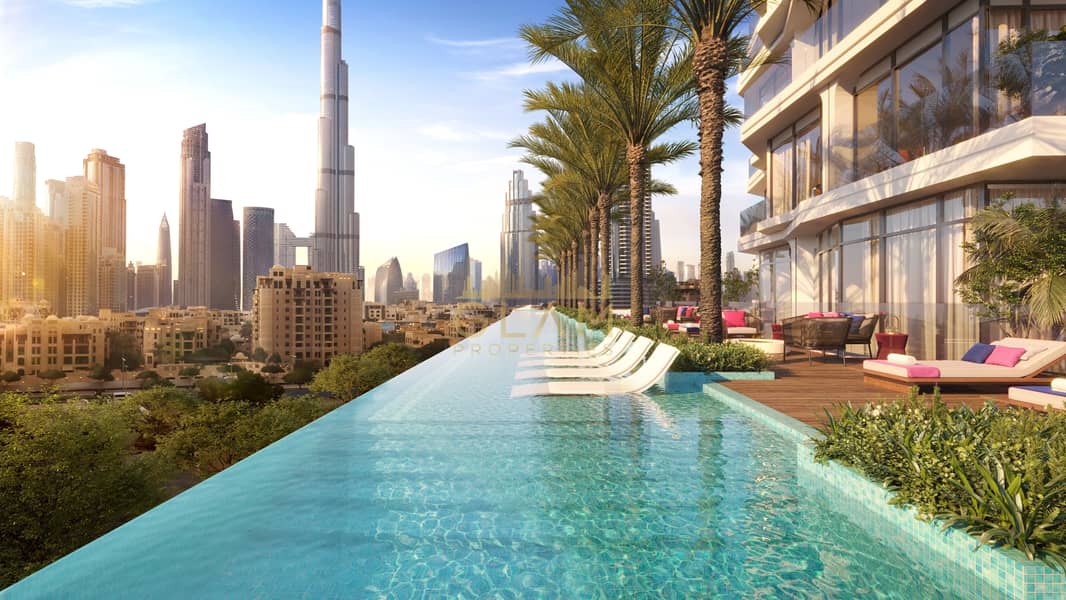 位于迪拜市中心，W公寓 1 卧室的公寓 1900000 AED - 5961096