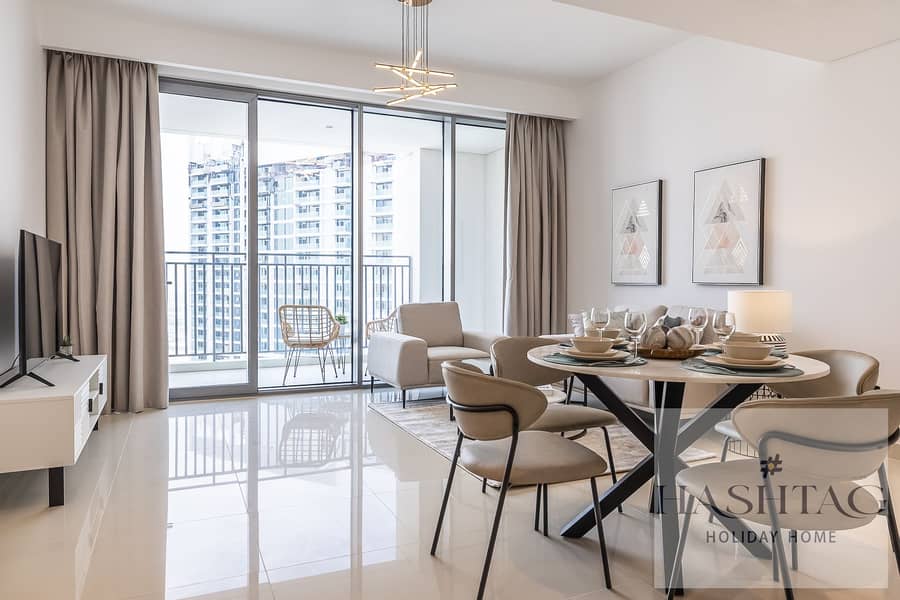 Newly furnished 1BDR Apartment in Creek Harbour / 17 Icon Bay