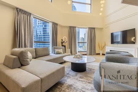 4 Bedroom Apartment for Rent in Jumeirah Beach Residence (JBR), Dubai - Premium duplex apartment I JBR I Sadaf