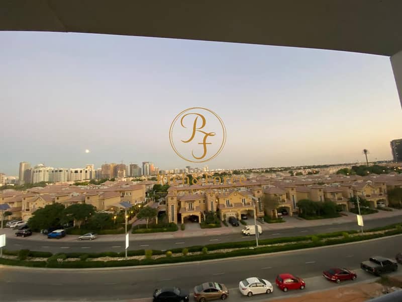 | for Sale 1 bed room + 2 baths in sport city | magnificent Golf view | | and more !! |