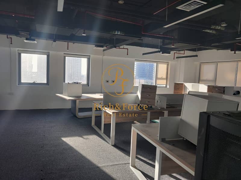 FITTED OFFICE IN AGOOD CONDITION FOR  RENT.