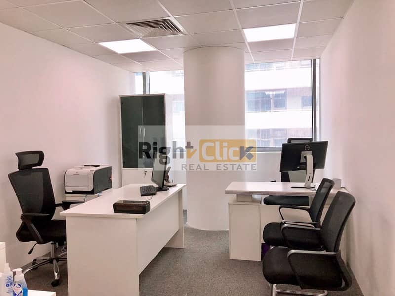 Fully Furnished Office In Al Barsha, Multiple options Is Available For Rent