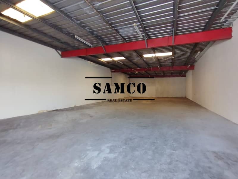 4000 sq. ft NO TAX COMMERICAL WAREHOUSE FOR TRADING AND STORAGE IN AL QUOZ INDUSTRIAL AREA