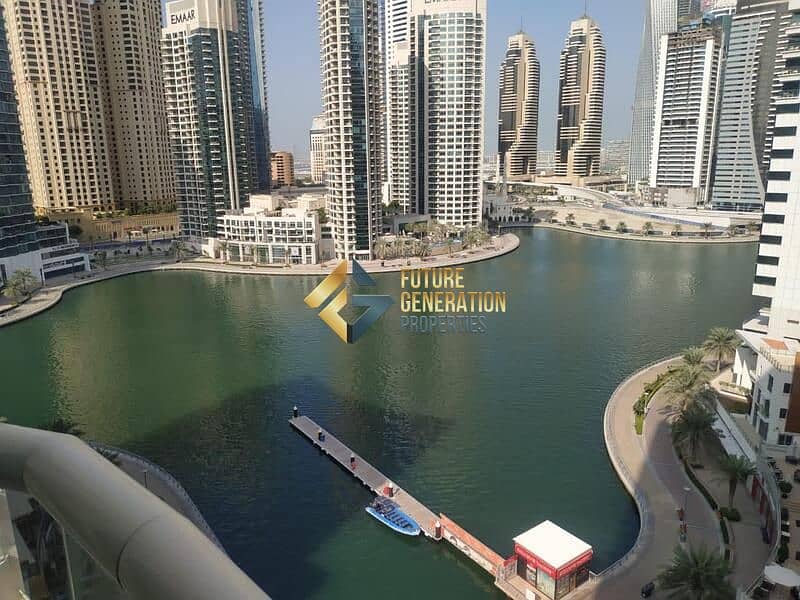 位于迪拜码头，滨海景观大厦，滨海景观大厦A座 2 卧室的公寓 110000 AED - 6461218