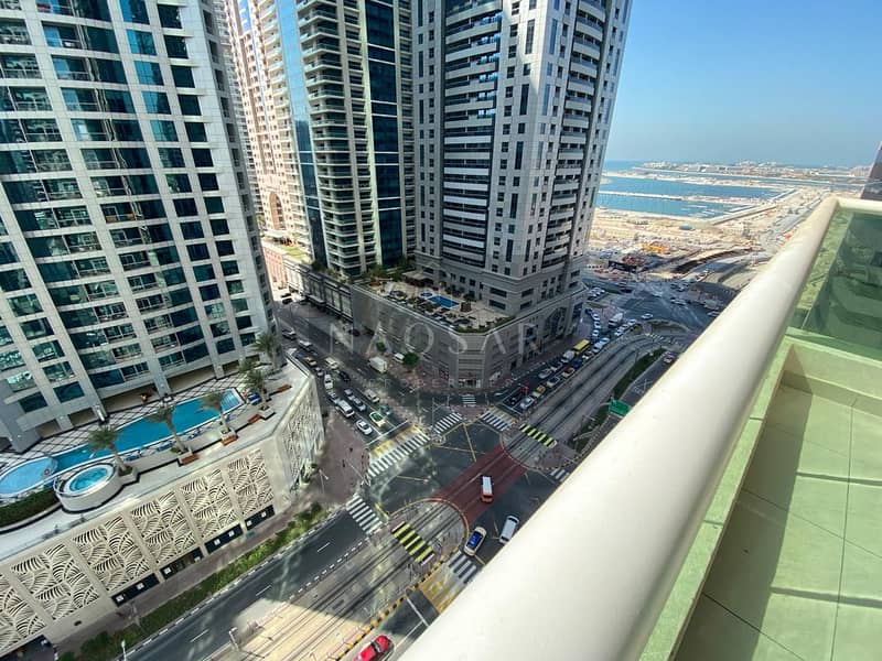 位于迪拜码头，滨海山岭塔楼 1 卧室的公寓 70000 AED - 6912207