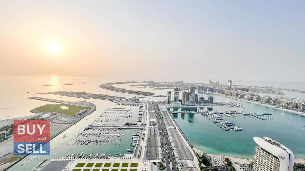 位于迪拜码头，滨海皇冠塔楼 2 卧室的公寓 1900000 AED - 6129338