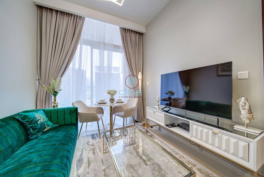 luxurious apartment   Burj Khalifa View 1BR Apartment | Business Bay | Dubai Mall