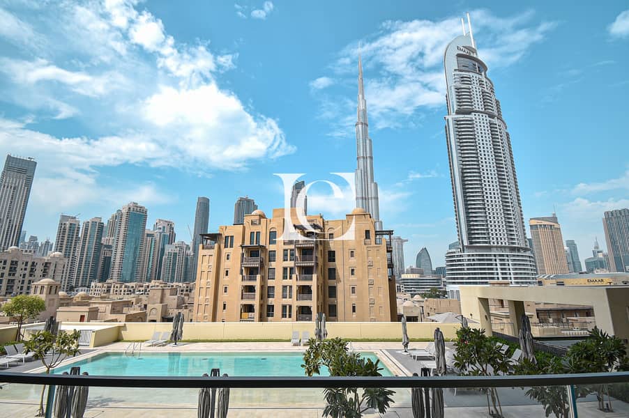 位于迪拜市中心，皇家塔楼 2 卧室的公寓 25000 AED - 6931202