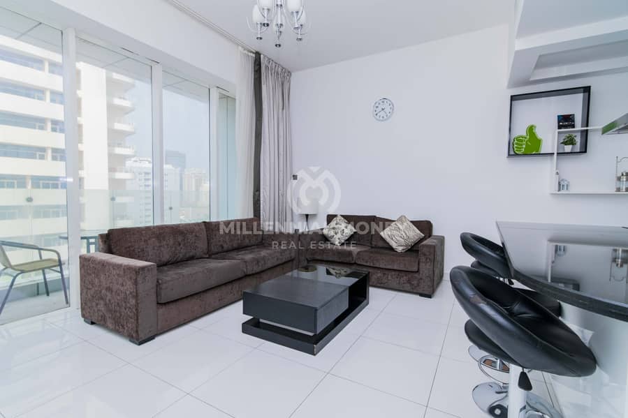 位于迪拜体育城，乔万尼精品套房 2 卧室的公寓 780000 AED - 6848262