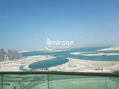 1 Bedroom Apartment for Sale in Al Reem Island, Abu Dhabi - Lush Sea View | Rented | High Floor | Big Balcony