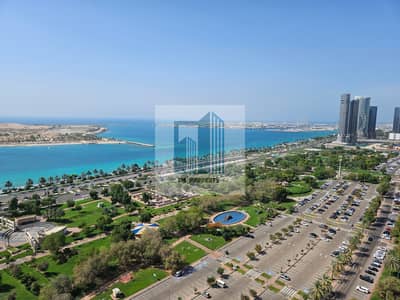 1 Bedroom Flat for Rent in Corniche Road, Abu Dhabi - 1BHK Available in Cornish low price water electricity included