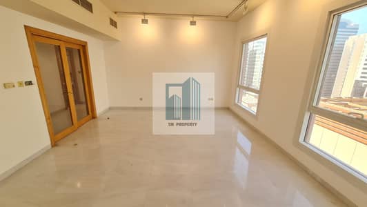 3 Bedroom Apartment for Rent in Hamdan Street, Abu Dhabi - 3BHK Available Two Month Free October offer Very Low Price And Family Building Near WTC