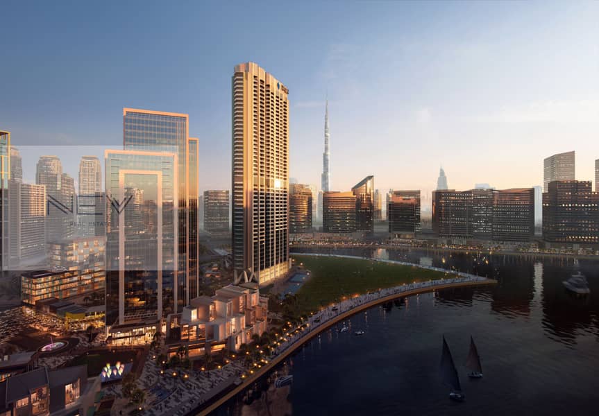 Elevated Urban Living | Dubai Canal View | P. Plan
