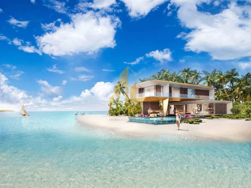 luxury private villas, private beach, island living