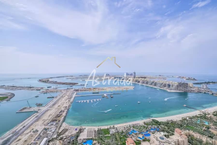 Luxury Panoramic Full Sea View High Floor Furnished Apartment in Ocean Heights Luxury Panoramic Full Sea View High Floor Furnished Apartment in Ocean Heights