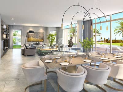 6 Bedroom Villa for Sale in Dubai Hills Estate, Dubai - 3 Sides Corner Villa | Full Golf Course View | Modern Design